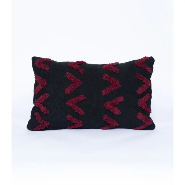 Μαξιλαροθήκη Διακόσμησης Palamaiki Mat Bordeaux 30x50