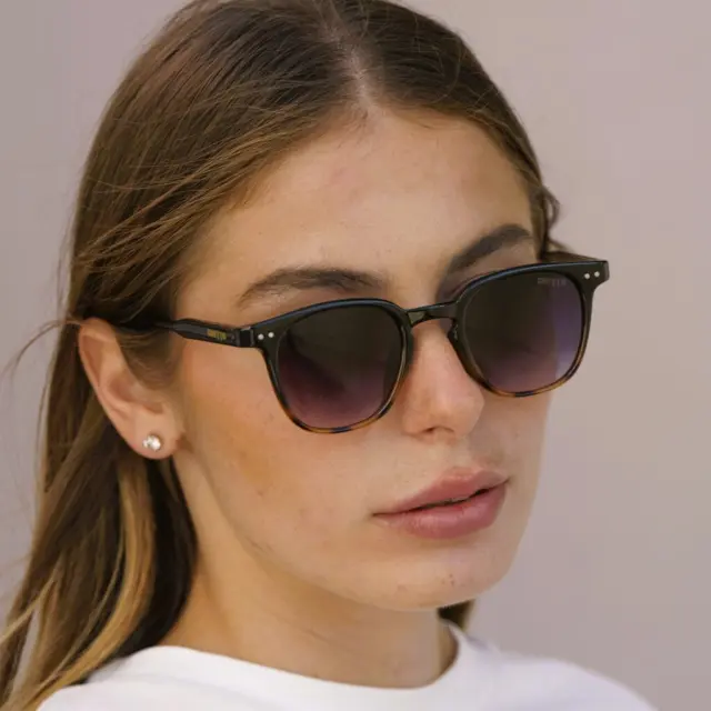 Ghetto Pantos Sunglasses Leopard/Black Frame Unisex 2