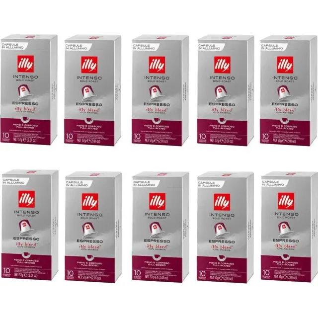 Illy Intenso Κάψουλες Nespresso 100τμχ