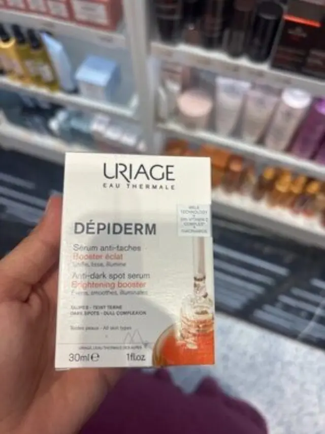 Uriage Depiderm Anti-Dark Spot Serum, Ορός Λάμψης & Μείωσης των Κηλίδων 30ml