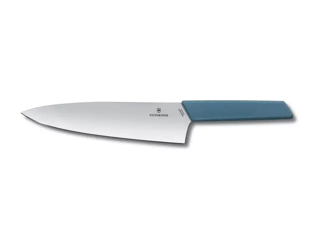Μαχαίρι Chef Victorinox Swiss Modern με μήκος λεπίδας 20cm - Blue6.9016.202B 2