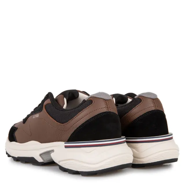 Ανδρικά Δερμάτινα Sneakers Tommy Hilfiger FM0FM05331 GV0 Καφέ Καφέ - 41 3