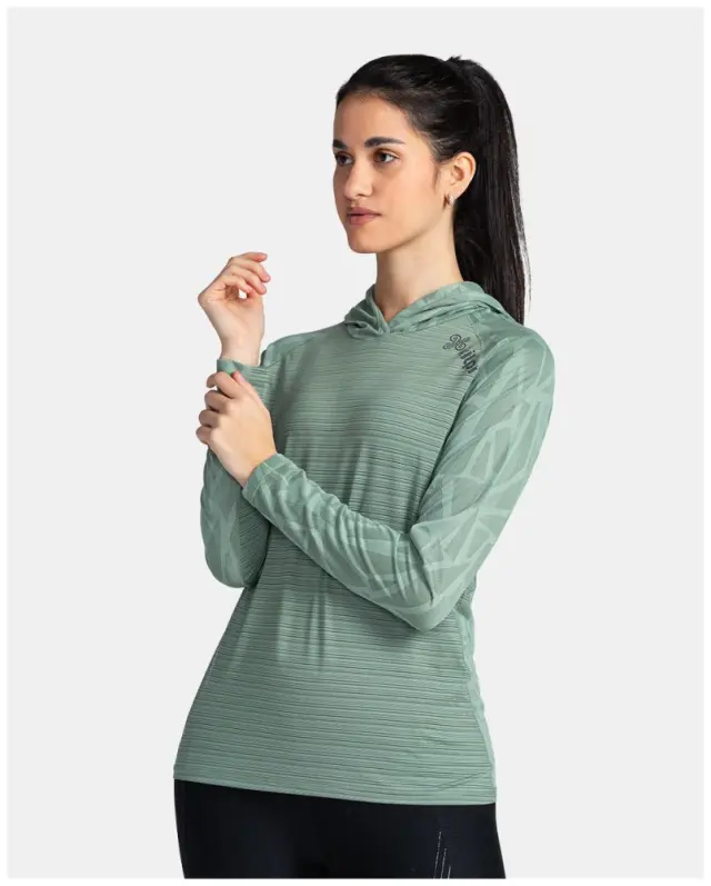 Μπλούζα Kilpi Γυναικεία Aileen-W Dark Green - TL0205KI-BLK - 34