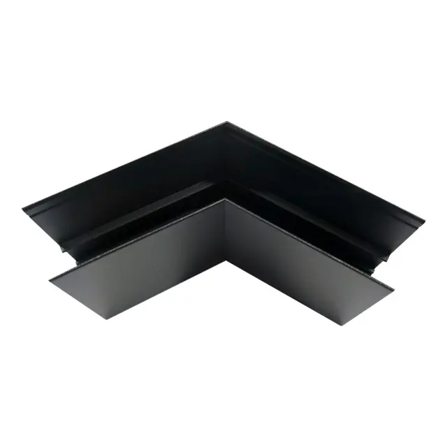 Aca Light ΓΩΝΙΑ 120° ΓΙΑ ΜΑΓΝΗΤΙΚΗ ΡΑΓΑ ΟΡΟΦΗΣ/ΚΡΕΜΑΣΤΗ ΜΑΥΡΗ ΜΑΤ
