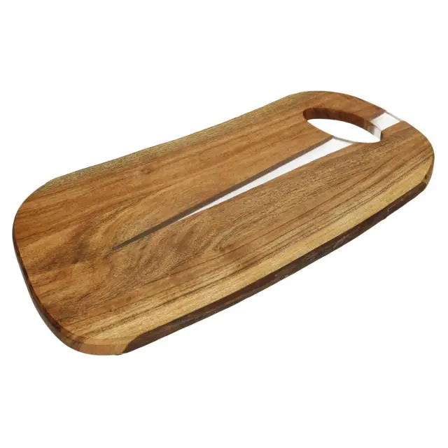 Επιφάνεια Κοπής Καφέ Ξύλο Ακακίας 51.5x24x1.5cm 2