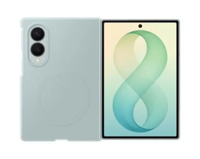 EF-EF971CGE Samsung Silicone Magnet Cover for Galaxy Z Fold 8 Pistachio