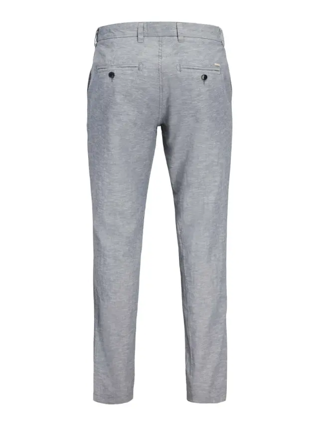 JPSTACE SUMMER LINEN BLEND CHINO PANT SN Faded Denim - 32 , 34 2