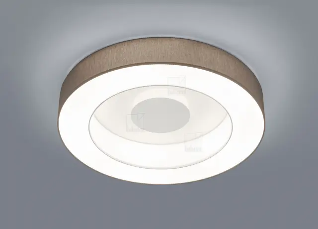 LOMO Φωτιστικό Οροφής LED 65cm Άμεση/Έμμεση 5220lm CRI 90+ Άσπρο