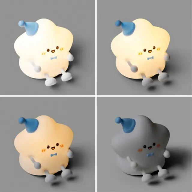 Puckator Φως Νυκτός / Led Night Light with Timer: Star 2