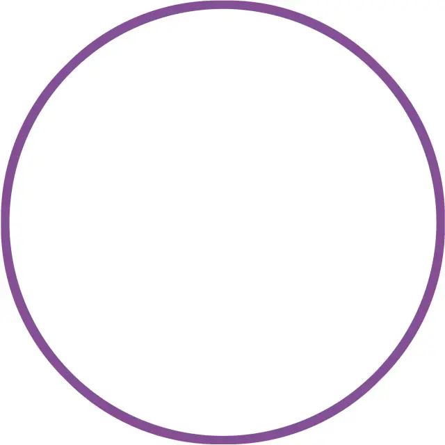 AMILA Χούλα-Χουπ HQ 70cm - Φ19mm - 280gr, Μωβ (98813)