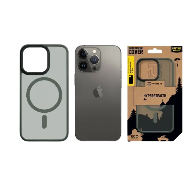 Tactical MagForce Hyperstealth Cover for Apple iPhone 13 Pro Forest Green 3