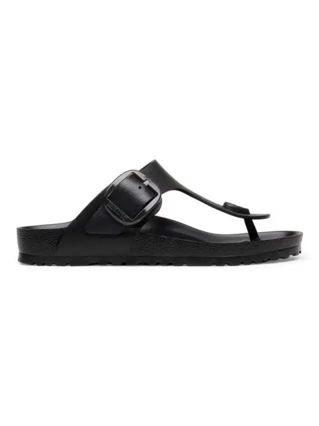 Birkenstock Σαγιονάρες Γυναικείο EVA-αδιάβροχο Μαύρο BIR/EVA GIZEH BIG BUCKLE 1031370 BLACK - 37 3