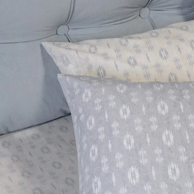 Σετ Σεντόνια 235x270 Υπέρδιπλα Casual Line Melinen River Light Grey 50% Βαμβάκι-50% ΠολυέστερΧωρίς Λάστιχο 2