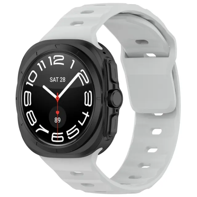 Solid Color Λουράκι για Galaxy Ultra (47mm)-Light Grey OEM
