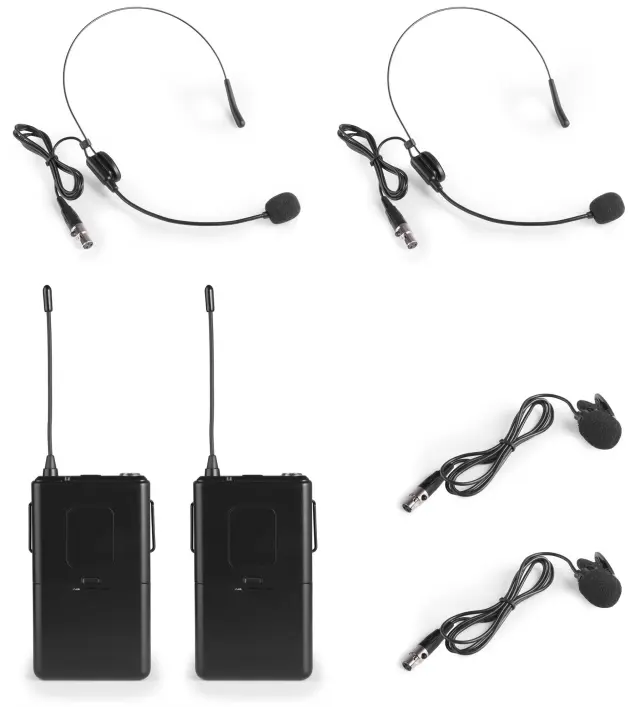 VONYX WM522B VHF ΑΣΥΡΜΑΤΟ ΣΕΤ ΜΙΚΡΟΦΩΝΩΝ 3