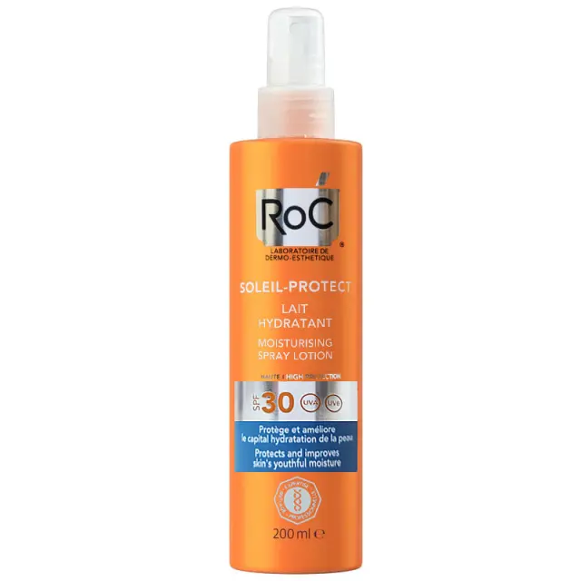 Roc Soleil Protect SPF30 Ενυδατική Lotion Σώματος σε Spray 200ml
