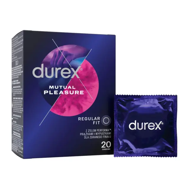 Durex Προφυλακτικά Mutual Pleasure 20τμχ 3