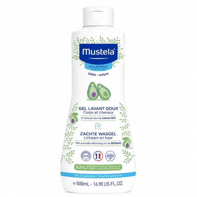 Mustela 2 σε 1 Σαμπουάν & Αφρόλουτρο 500ml