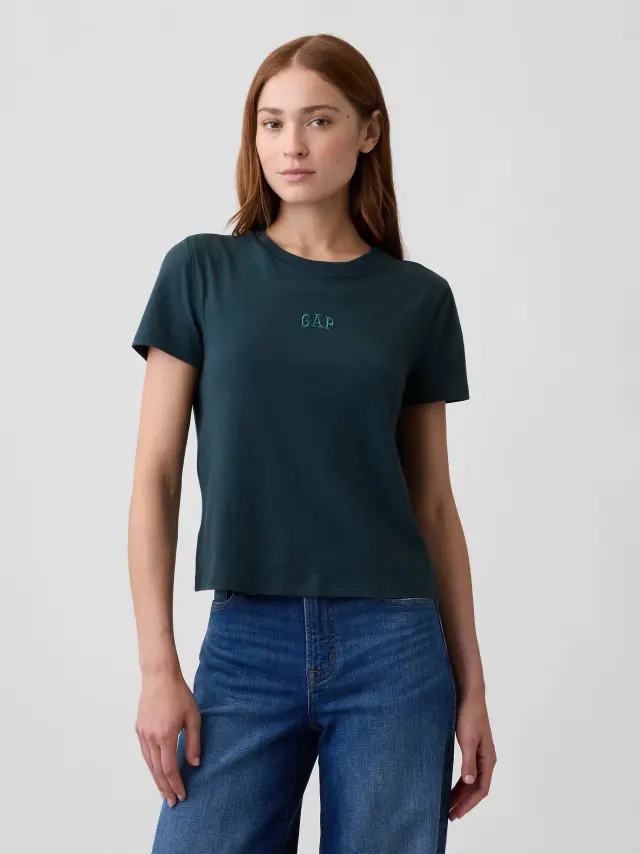 Γυναικεία Μπλούζα Authentic Shrunken με Λογότυπο από 100% Βαμβάκι FOREST RIVER 19-4405