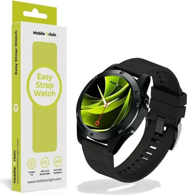 Mobile Origin Easy Strap Garmin Watch 22mm Black