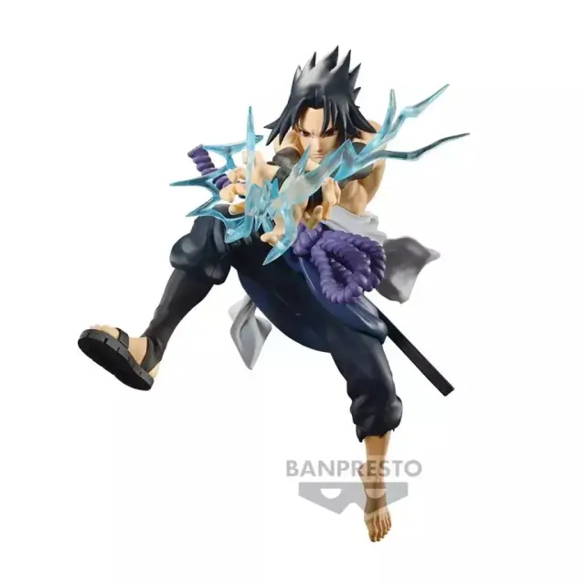 Banpresto Vibration Stars: Naruto Shippuden 20th Anniversary - Uchiha Sasuke (Ver.A) Statue (16cm) (88362)