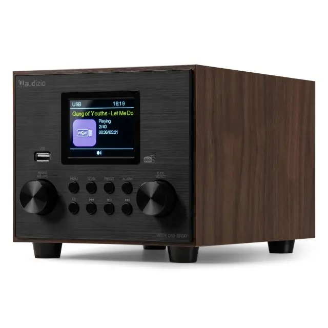 AUDIZIO VIESTE ΡΑΔΙΟΦΩΝΟ DAB+ WOOD 3