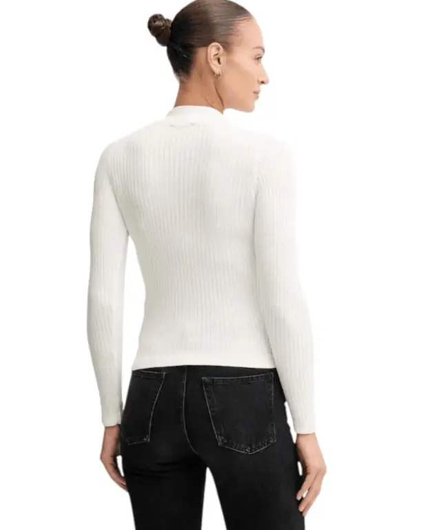 Pepe Jeans - Γυναικείο Πουλόβερ Ημιζιβάγκο Regular Fit PL7000026-808 Εκρού 3