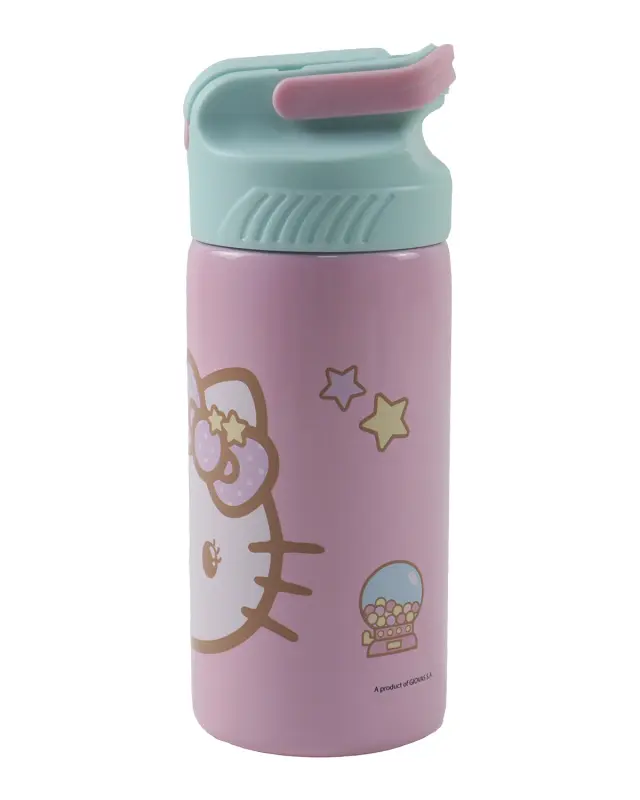 Παγούρι με καλαμάκι Hello Kitty 500ml 3