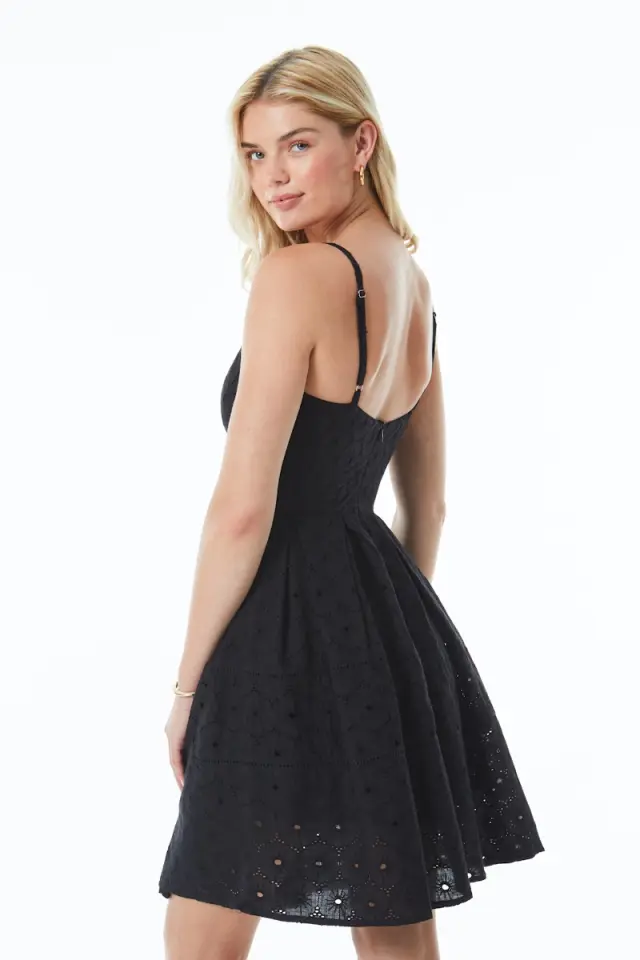 Φόρεμα Broderie Mini NAHIA DRESS - XS 2