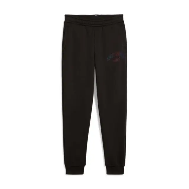 Puma Boy's Essentials+ Logo Lab Fleece Sweatpants Μαύρο 681844-01 (Puma)