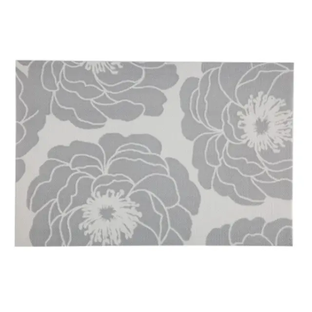 Maxwell & Williams Σουπλά Camellia Pvc 45x30cm Ασημί