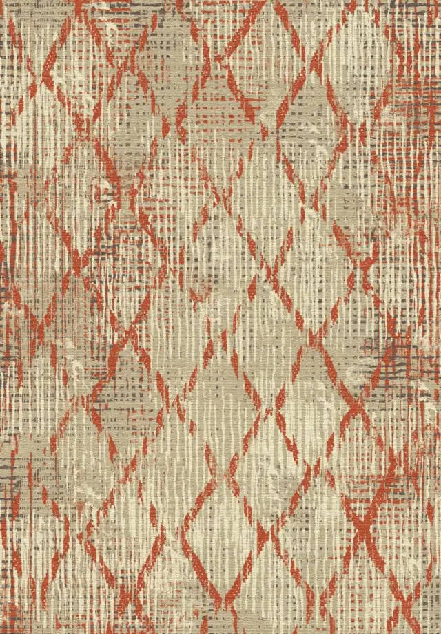 Χαλί Μπεζ/Κεραμιδί Ν.5359 120x180cm