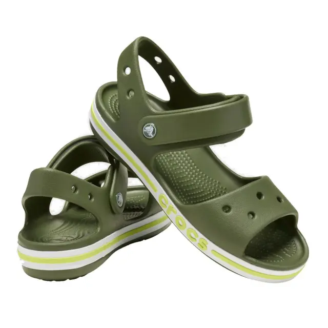 Crocs Bayaband Sandal k Khaki 211054-309 - 34-35 2