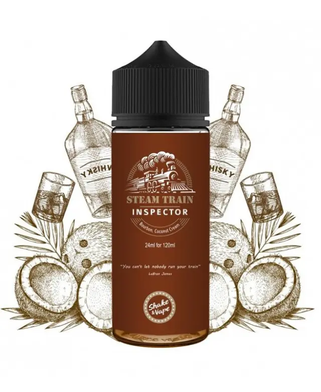 Inspector 24ml (120ml) - Steam Train Flavorshots