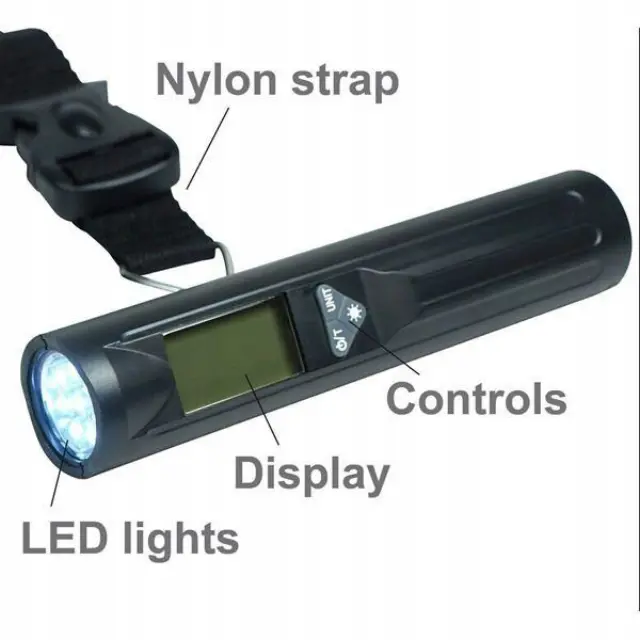 Ζυγαριά Αποσκευών 50kg με LED Φως & Μεγάλη Οθόνη 2