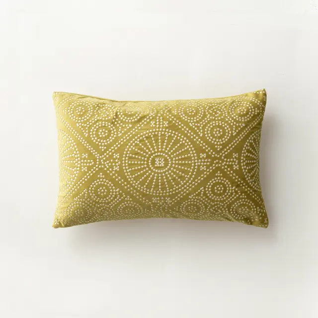 Μαξιλαροθήκη 30x45cm GOFIS HOME Cressida Champagne Green 139/ 37