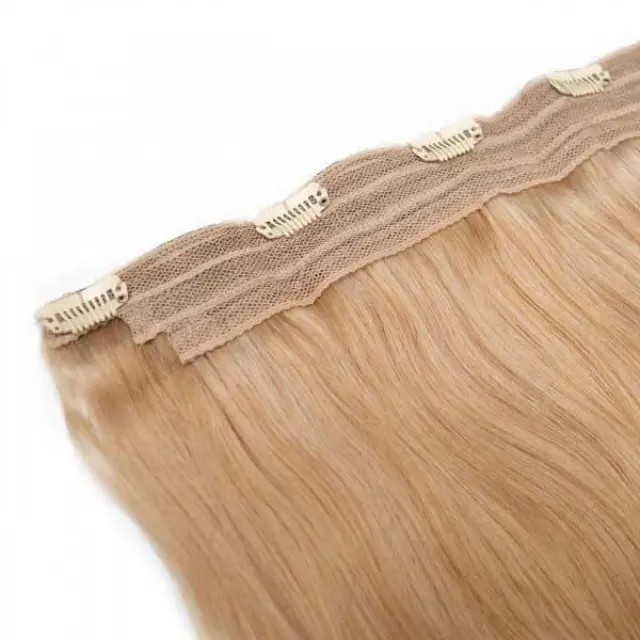 SEAMLESS1 HAIR EXTENSIONS ΤΡΕΣΑ ΜΕ 1 ΚΛΙΠ VANILLA 55CM 3