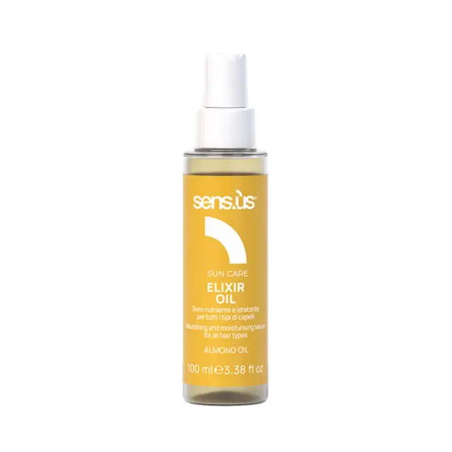 Elixir Oil 100ml Sun Care By Sensus ✈️- Ορός Θρέψης και Ενυδάτωσης για Όλους τους Τύπους Μαλλιών