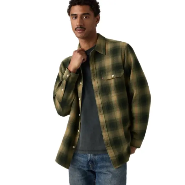 Levi's Jackson Worker Overshirt ανδρικό καρό πουκάμισο 195730304-1