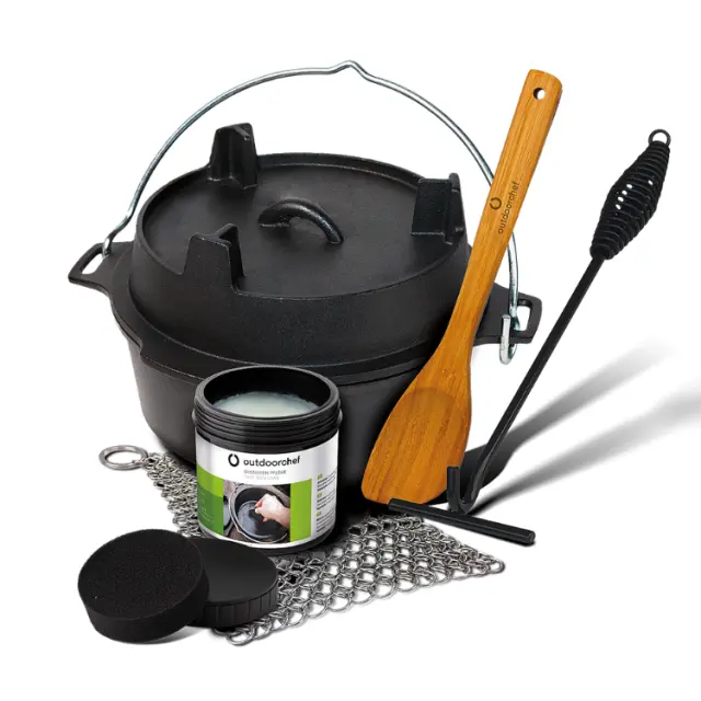 Σετ 5τμχ Dutch Oven 5.7L N.6 - Outdoorchef