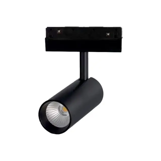 ΜΑΓΝΗΤΙΚΟ ΣΠΟΤ ΜΑΥΡΟ 48V DC 7W 3000K 550LM 36° Ra90 Φ50X90mm OSRAM / HUBE730B
