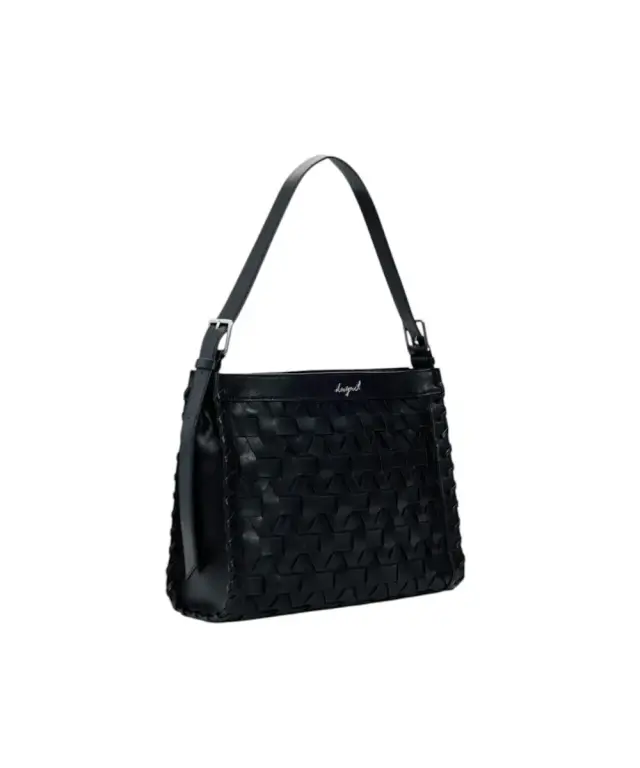 Desigual - Γυναικεία Τσάντα 'Ωμου Argon Black Buxton 26SAXP97-2000 Μαύρο 2