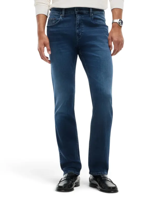 Tommy Hilfiger - Ανδρικό Παντελόνι Τζιν Scanton Faded Slim Fit DM0DM23451-1BZ Μπλε 2
