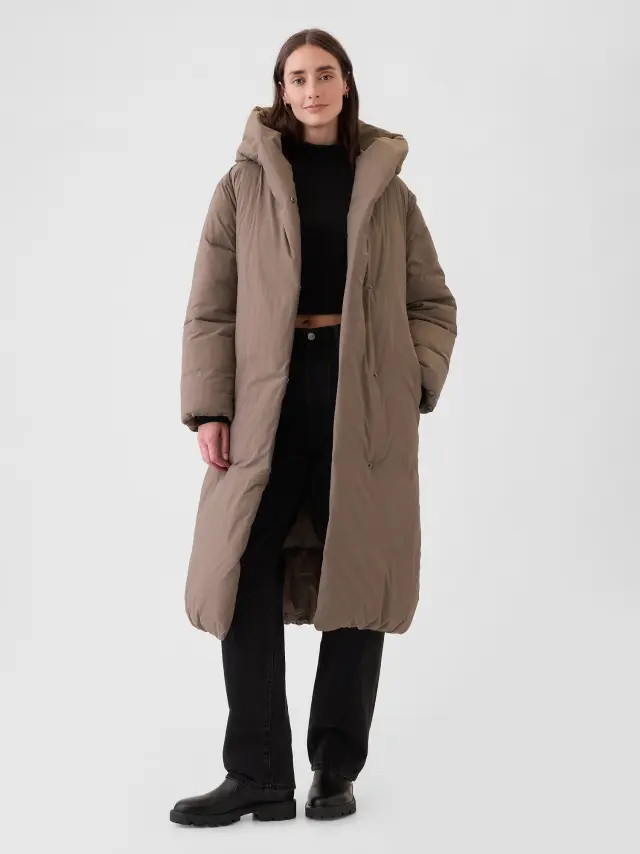 Big Puff Πανωφόρι Plymouth rock brown - M