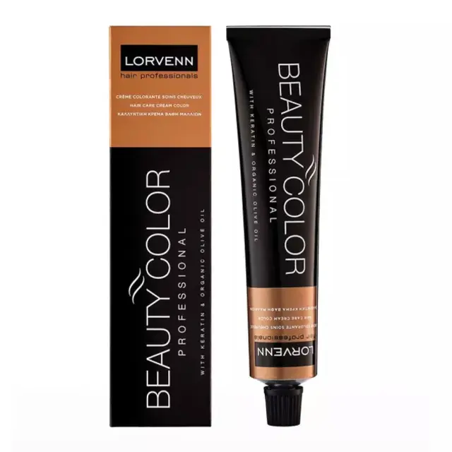 Lorvenn Βαφή Μαλλιών Beauty Color Supreme Reds 70ml | Απόχρωση 6.4 Ξανθό Σκούρο Χάλκινο