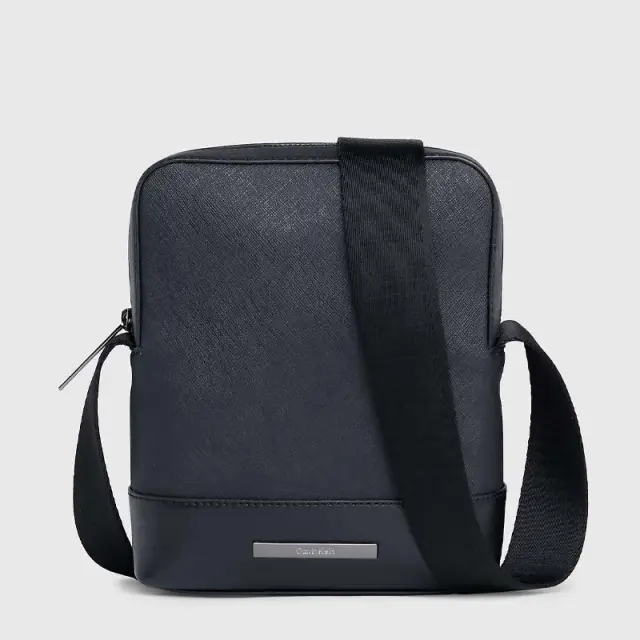 Calvin Klein - Modern Bar Ανδρική Τσάντα Ώμου / Χιαστί K50K511588-BEH Μαύρο
