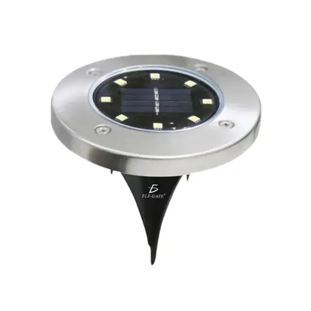 Ηλιακό Φωτιστικό Καρφωτό 4τμχ 12x2.5cm NK-DM8LED