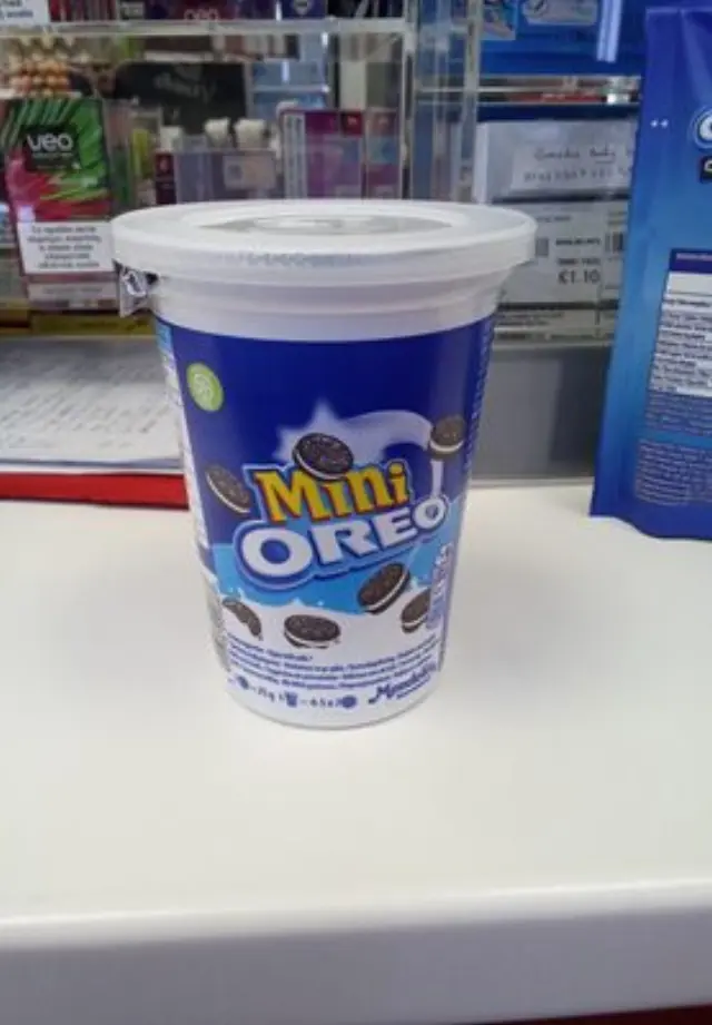 Mini Oreo Μπισκότα με κρέμα 115gr