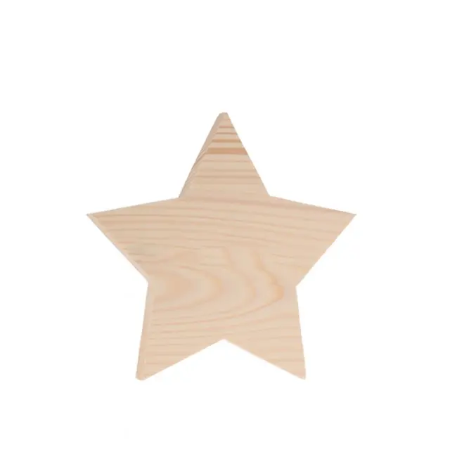 Αστέρι Ξύλινο - 100x100x10mm