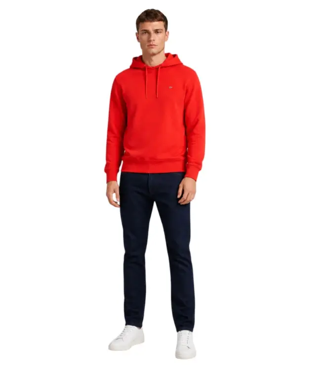 Napapijri - Ανδρικό Φούτερ Balis Hood NP0A4FQV-RR9 Κόκκινο - 2XL 2